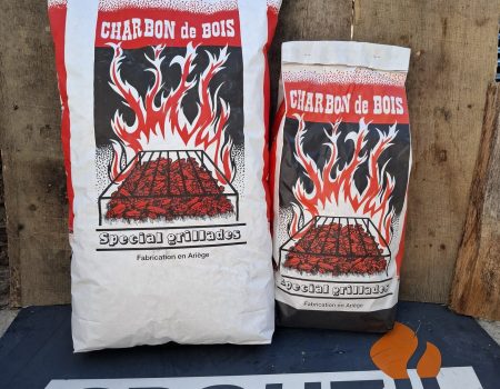 Sac de charbon de bois